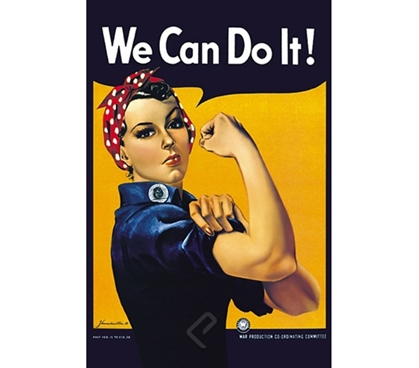 Rosie the Riveter: We Can Do It! Poster - Original 'We Can Do It ...