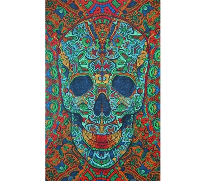 3d Skull Tapestry Dorm Decorating Designs Colorful Cheap Supplies