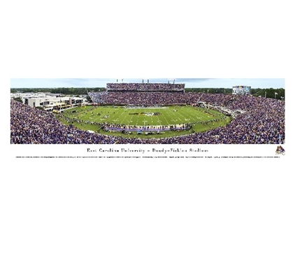 East Carolina Pirates Football Panoramic Picture - Dowdy-Ficklen