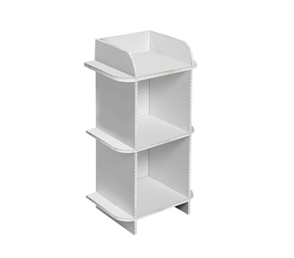 Deco Dorm Storage Shelf - 2 Bin - Organize Dorm Room Supplies