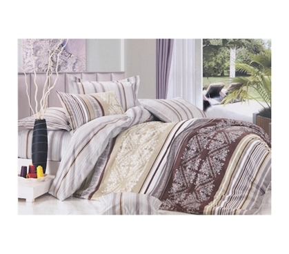 Essential College Dorm Decor - Vienna Bridge Twin XL Comforter Set