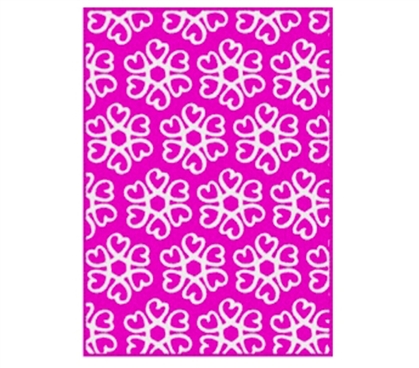 Hearts Blossom Rug - Pink and White Products For Dorms College ...