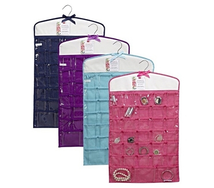 Jewelry Organizer 33 Pockets - (Available in 4 Colors) Dorm ...