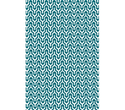 Torrent College Rug - Teal and White - Dorm Room Carpets for Cheap Dorm ...