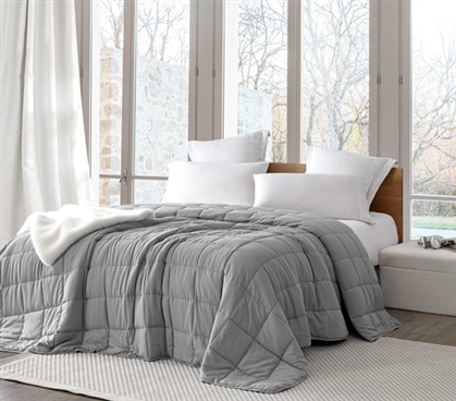 Chommie - The Oversized Weighted Twin XL Comforter - Alloy