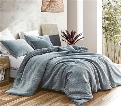 Embossy - Coma Inducer Twin XL Duvet Cover - Cinder Gray